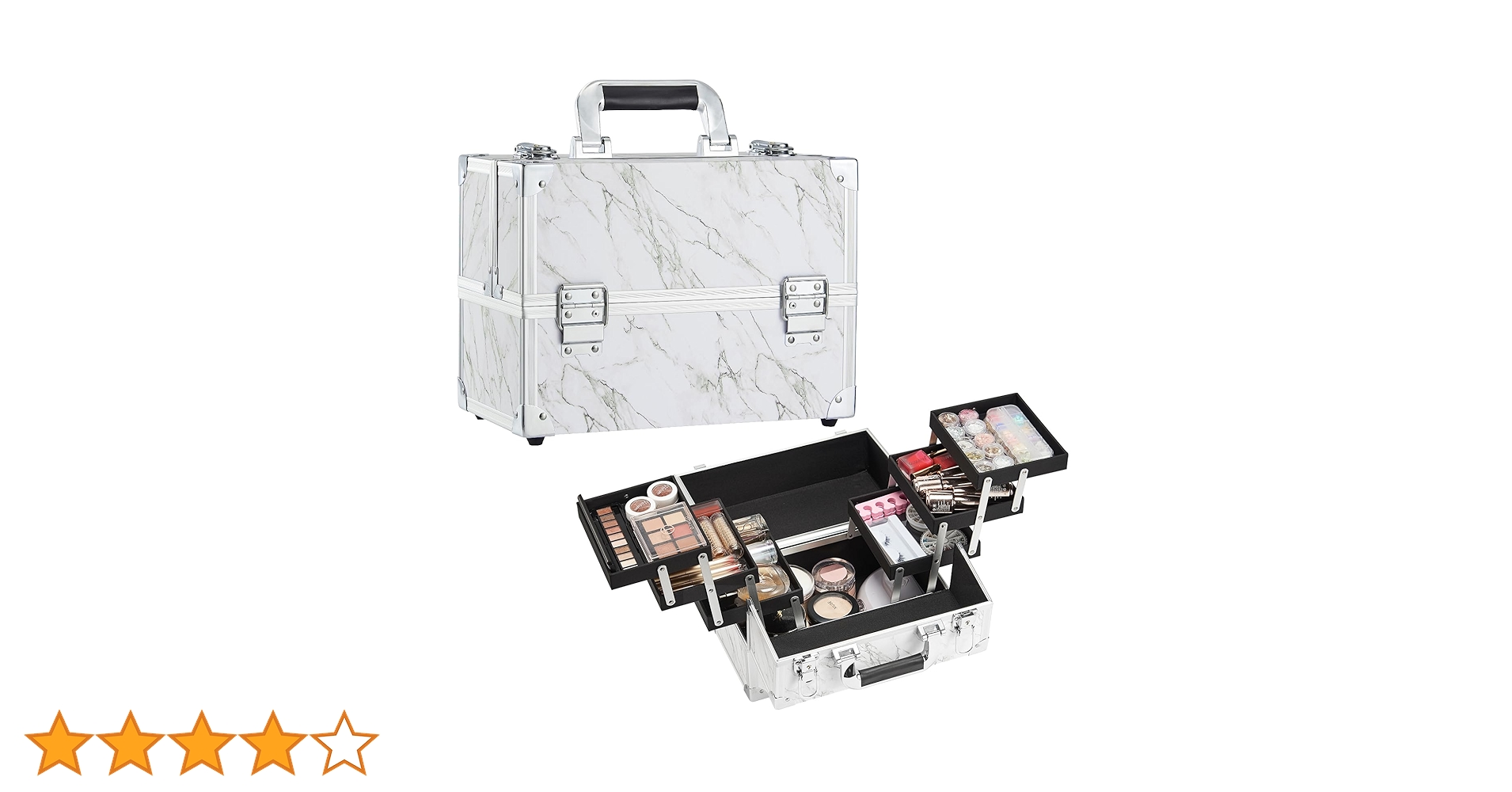 Amazon | Hapilife メイクボックス 大容量 プロ仕様 コスメボックス 6 Amazon | Hapilife メイクボックス 大容量 プロ仕様 コスメボックス 6